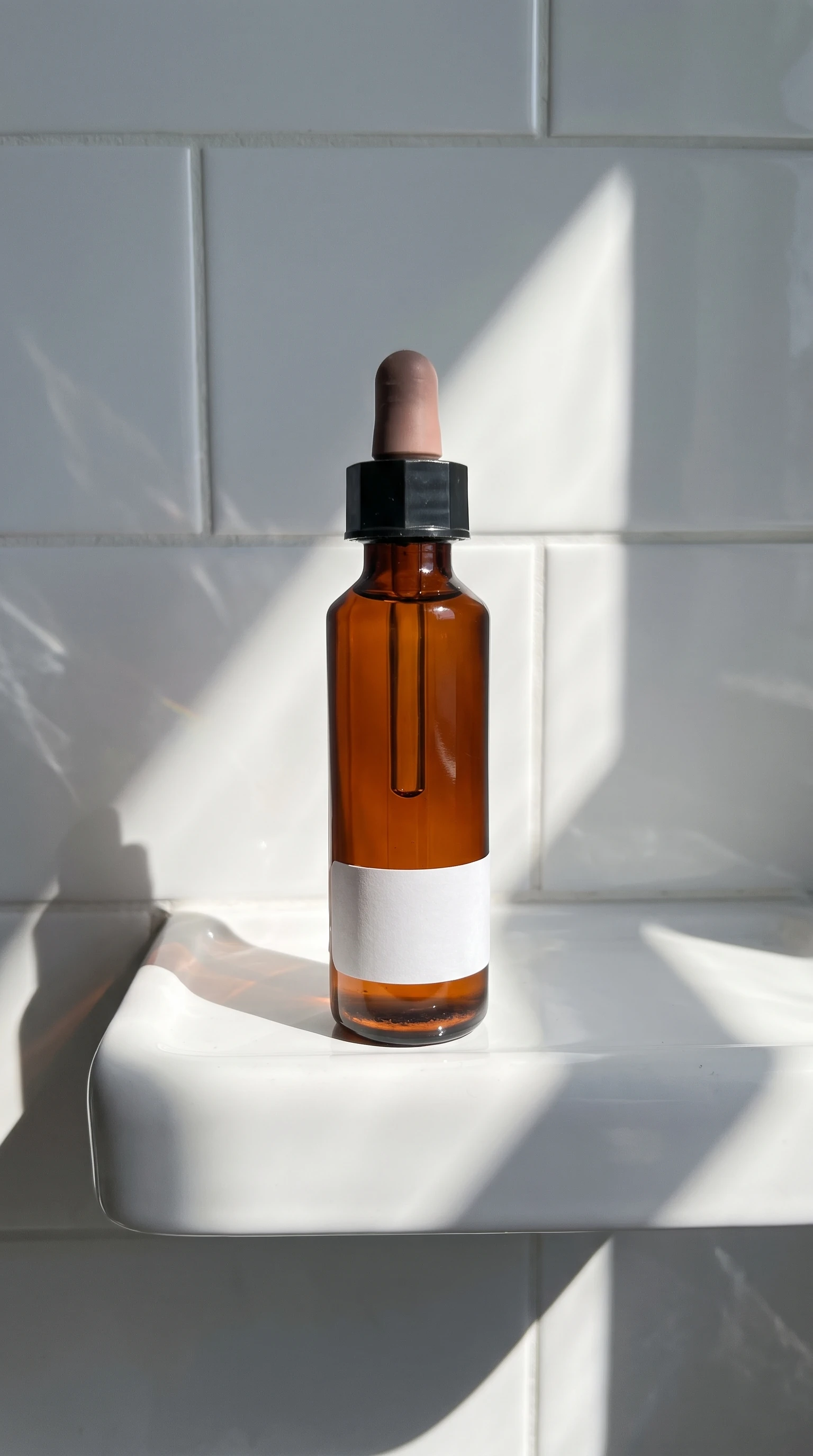 Serum in a bathroom, made with Nano Banana Pro